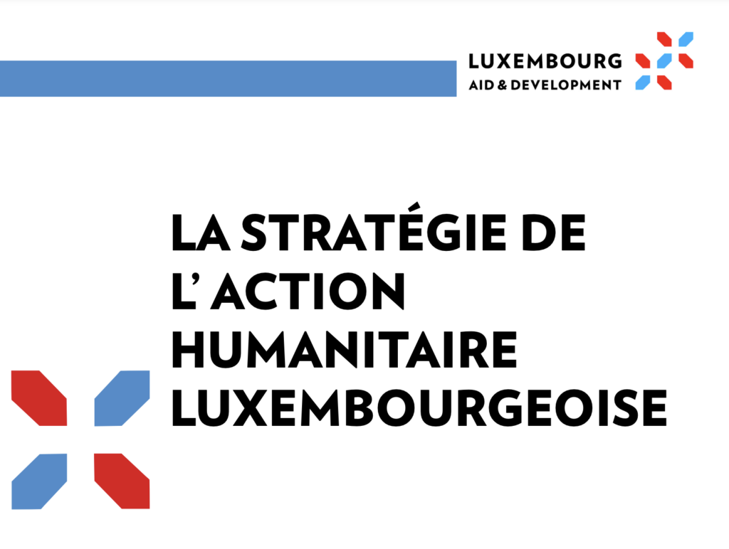 Cercle de coopération » Nouvelle stratégie de l’action humanitaire ...